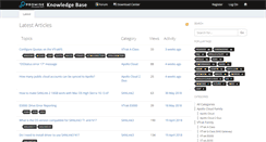 Desktop Screenshot of kb.promise.com